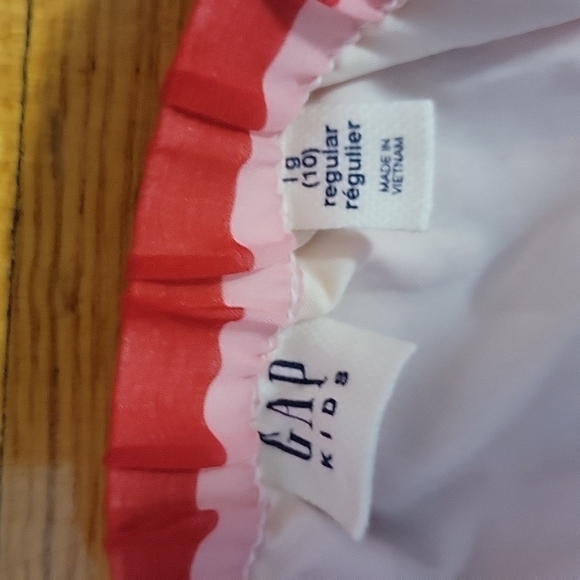 GAP Kids Rainbow Pleated Skirt L - Picture 4 of 4